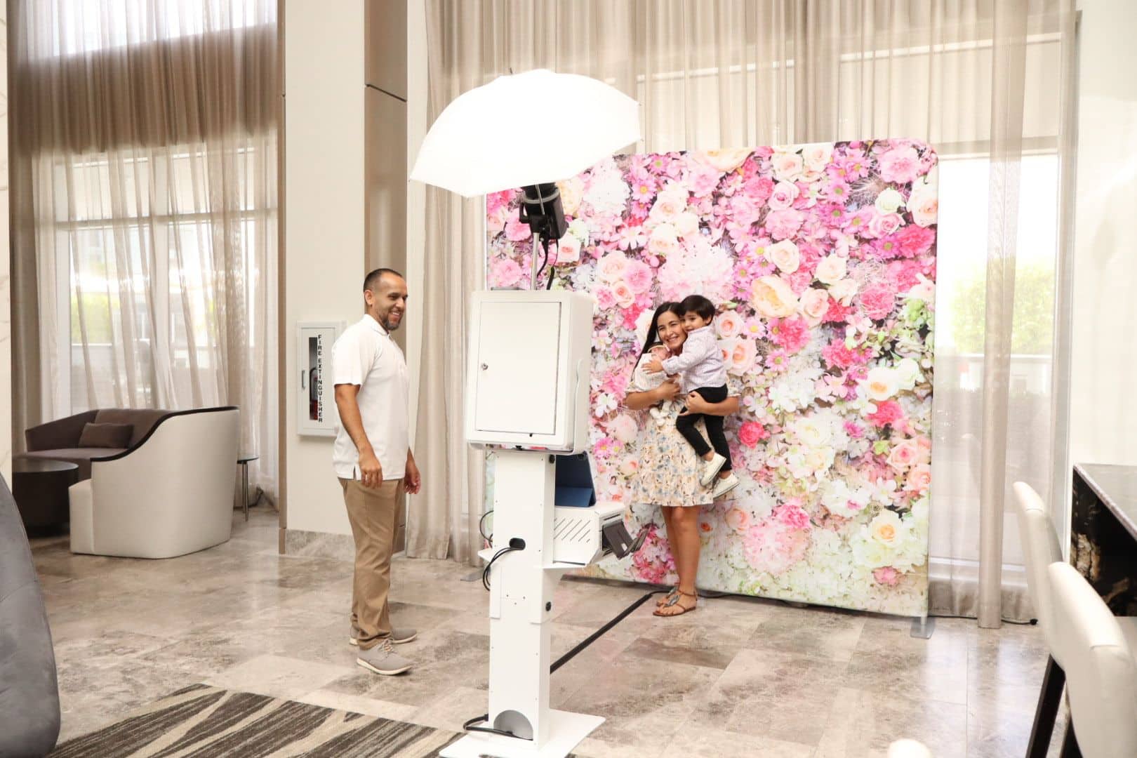 magazine photo booth